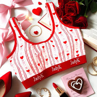 Arya Bralette Valentine Print Collection | JadyK: Leopard Cherry