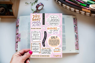 Dry Bones Sticker Sheet