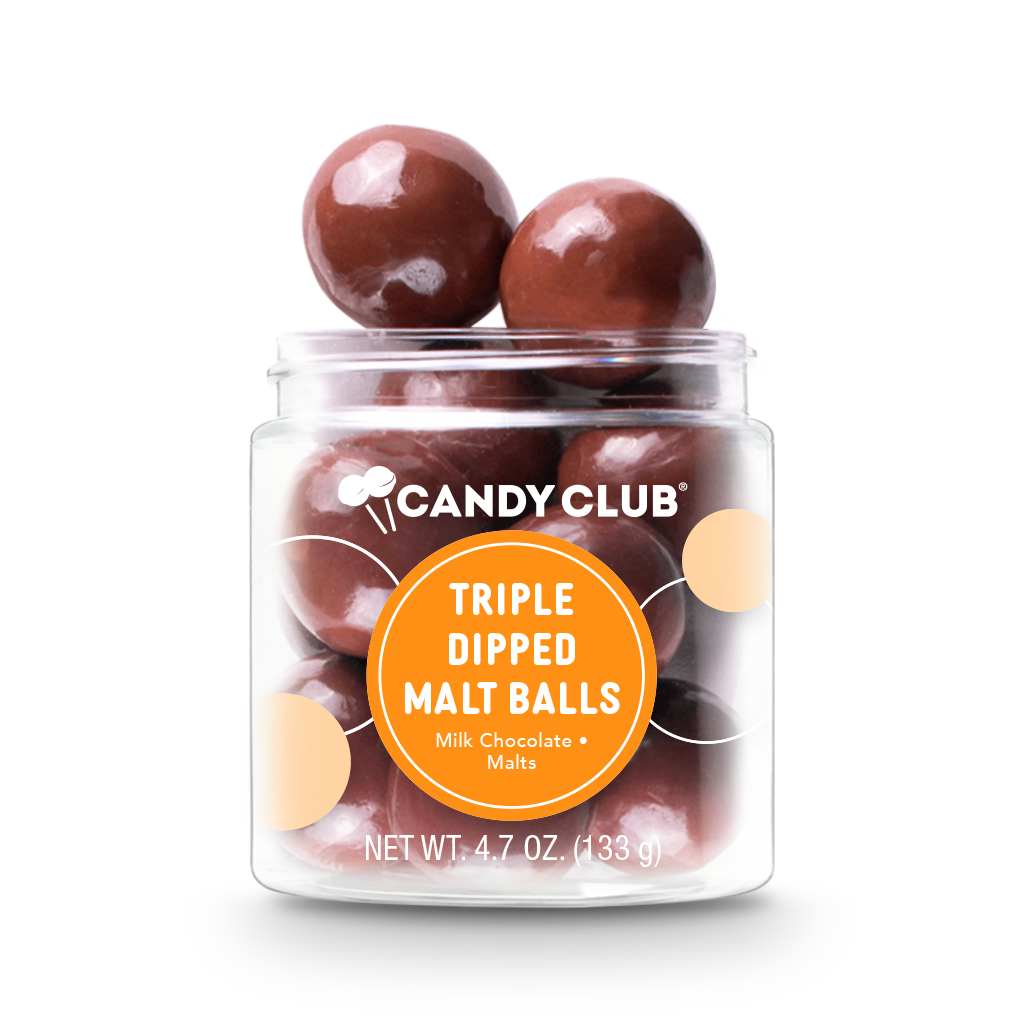 Triple-Dipped Chocolate Malt Balls