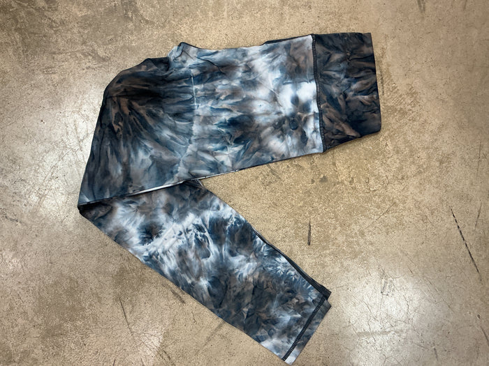 Navy, black, white tie dye leggings DOORBUSTER FINAL SALE * BIN #29