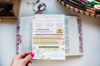 Prophecies Fulfilled Tip-in Sheet