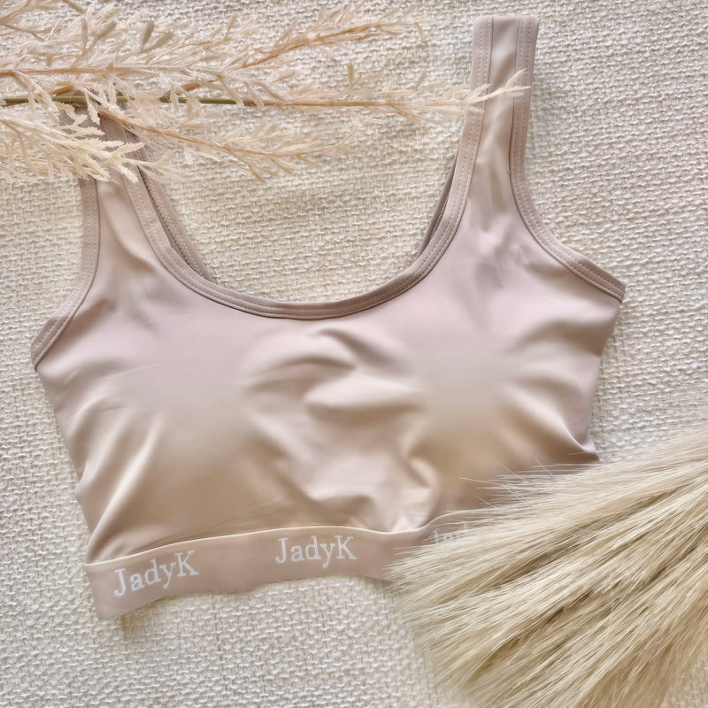 BLACK OR TAN -- Arya Lux Bralette Collection by JadyK