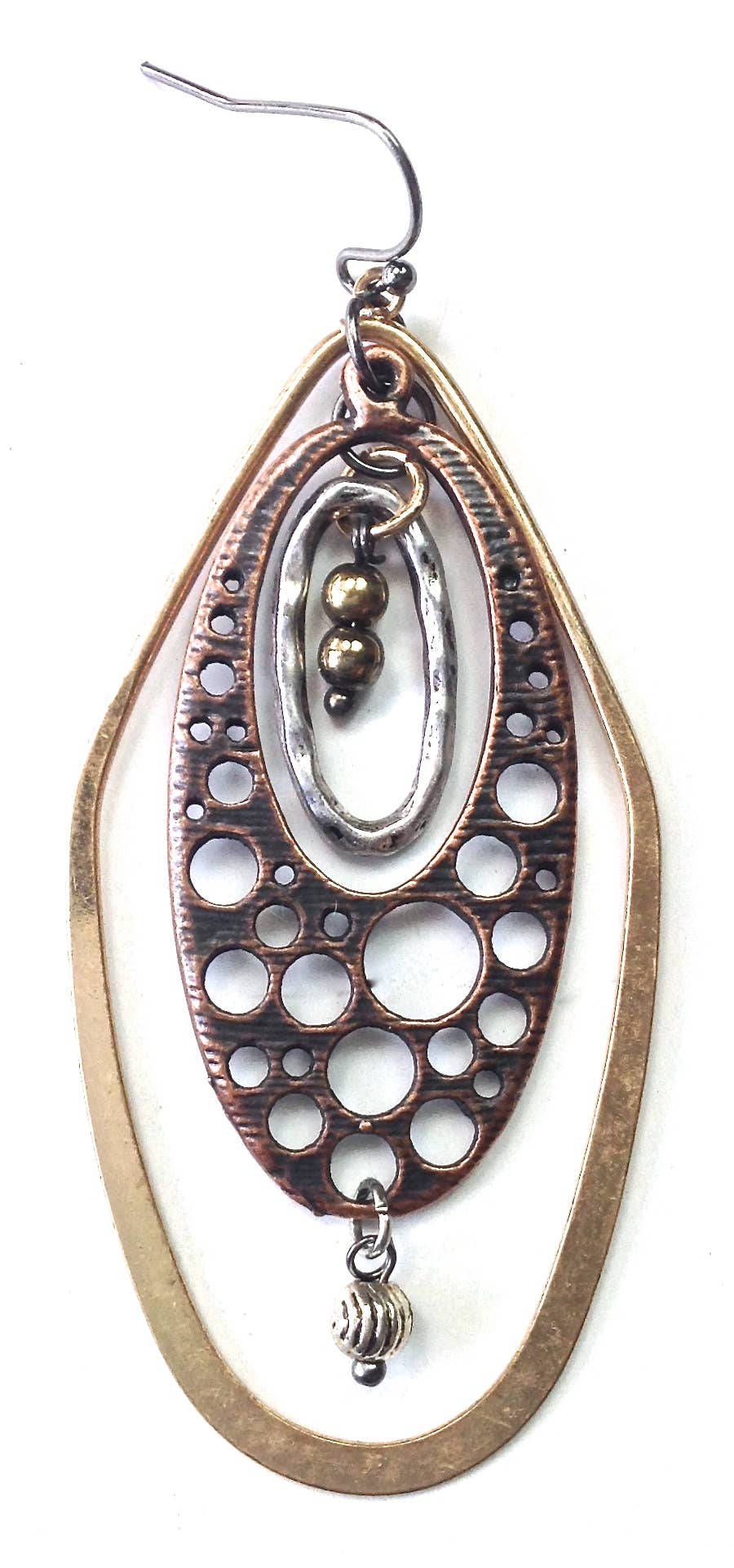 CE021 ER-Stacked Ovals w/Holes