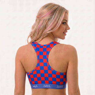 Arya Racerback with Helping Hands™ Padding | USA Checkers | JadyK