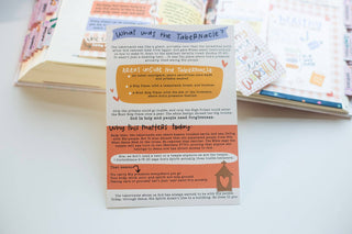 Temple TABERNACLE Tip-in Sheet