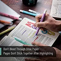 Bible & Pastel Gel Highlighters Set