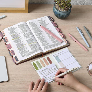 Bible Study Sticky Notes Transparent