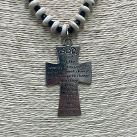 771- Serenity Cross Necklace