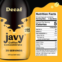 885- Decaf Javy Coffee Cold Brew Concentrate