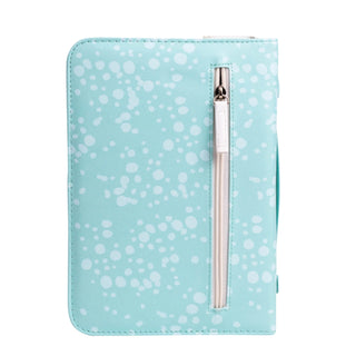Bible Cover: Blessed Teal/Blue