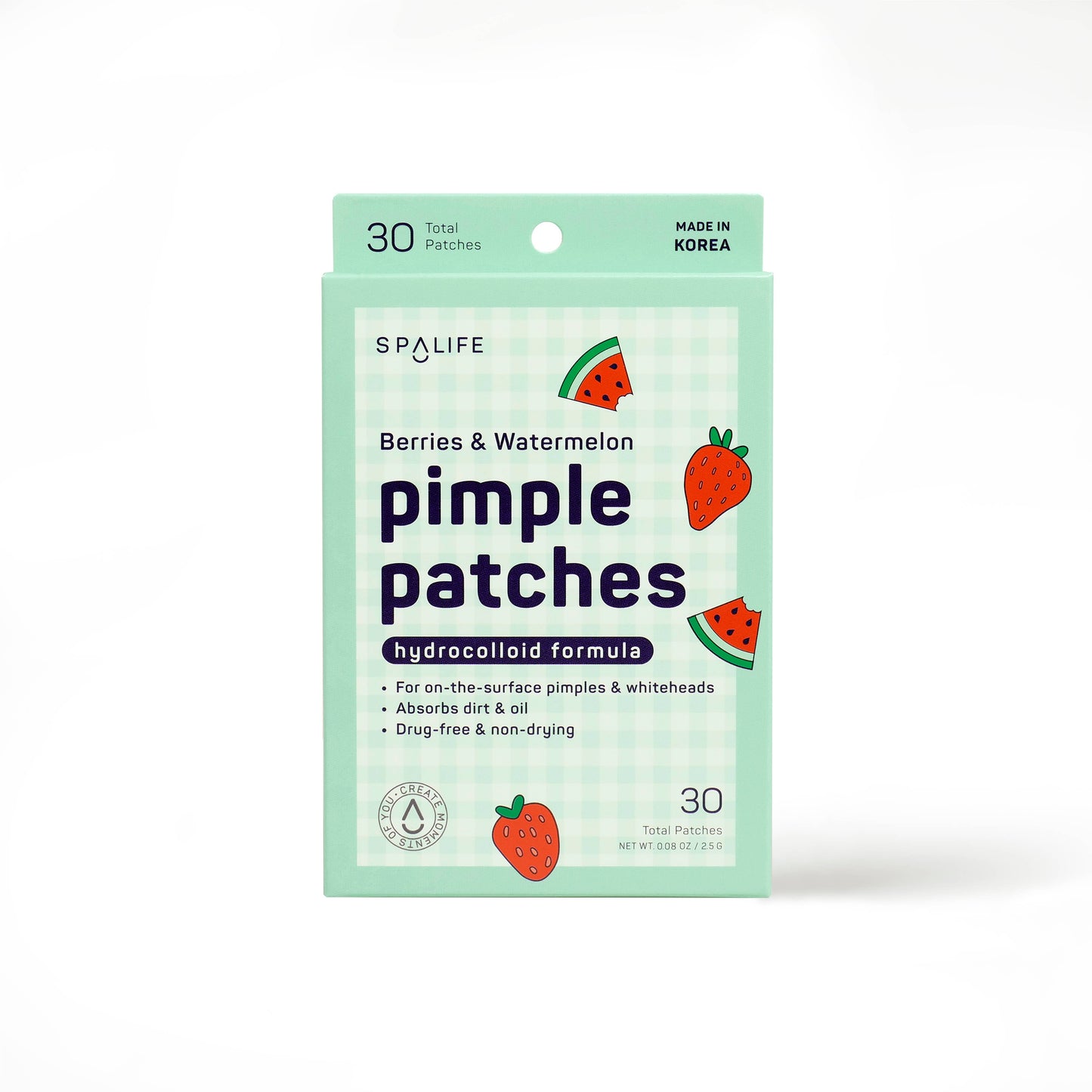 Berries & Watermelon Hydrocolloid Pimple Patches - 30 Ct