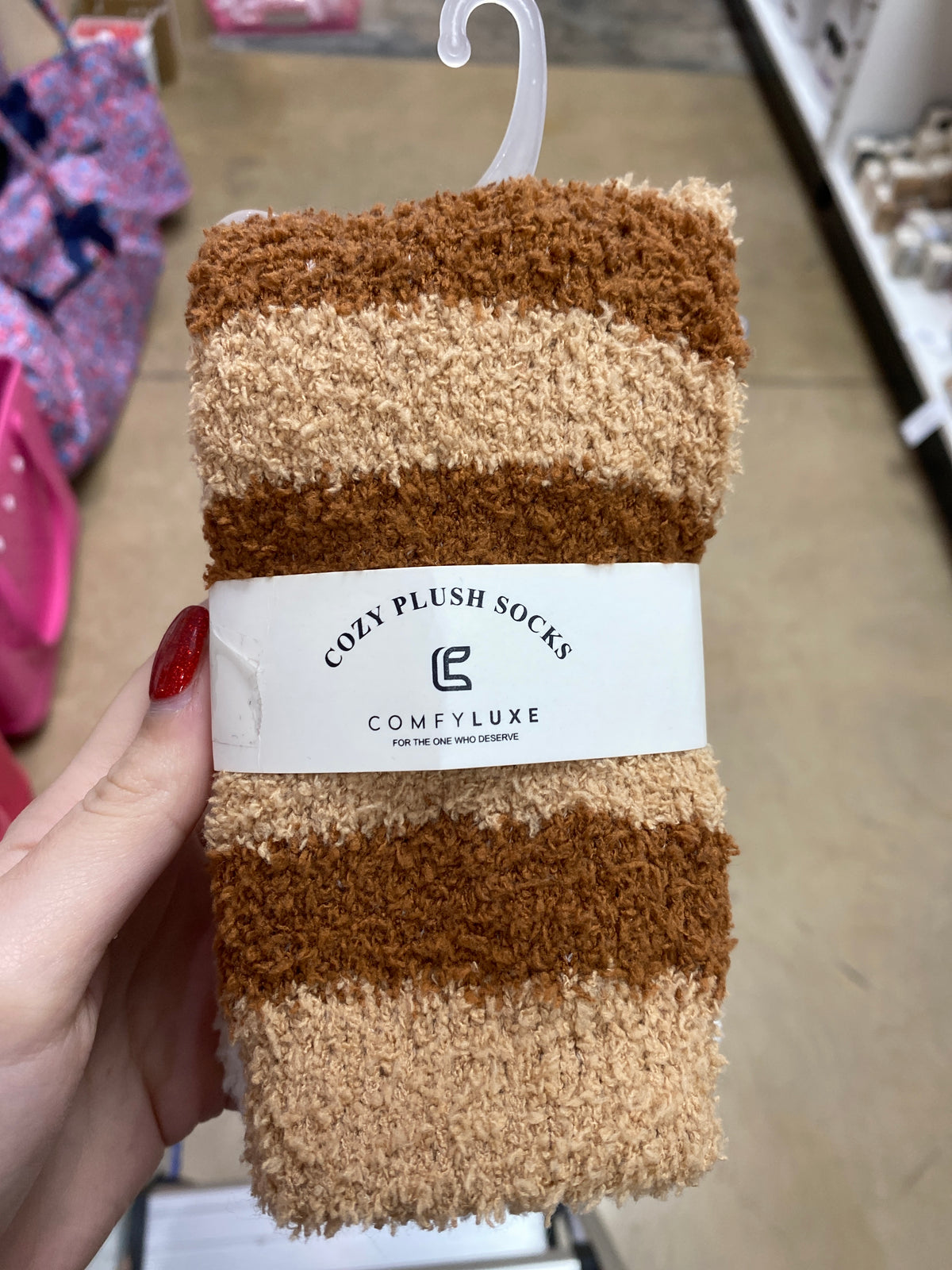 Cat Fuzzy Socks (PICK COLOR)