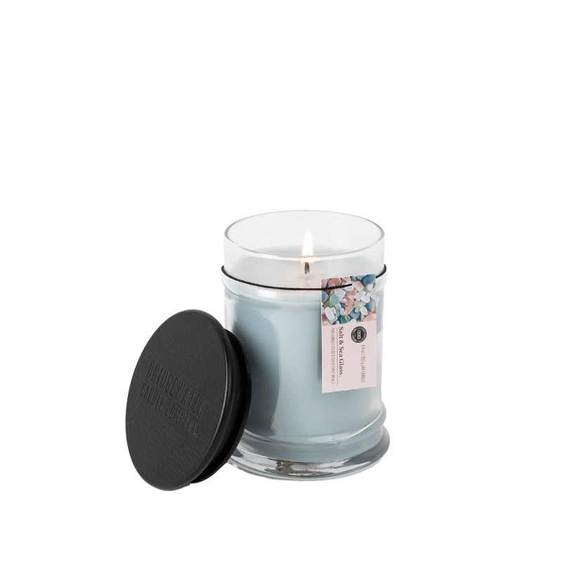 New! Salt & Sea Glass 8oz Jar Candle