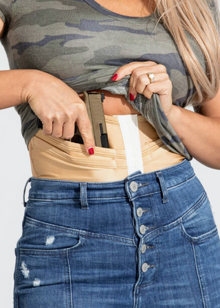LITE Concealed Carry Corset - Natural