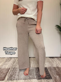 Scuba Cropped Wide Leg Pants by Rae Mode