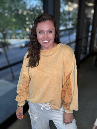 Desert Dust Relaxed Pullover | EASEL ATLANTA