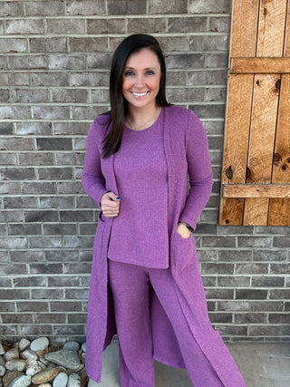 Violet Unwind 3 Piece Set by Dear Scarlett