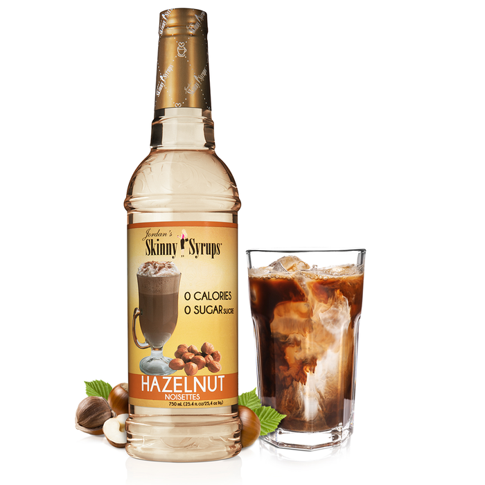 Sugar Free Hazelnut 750ml - Skinny Syrup