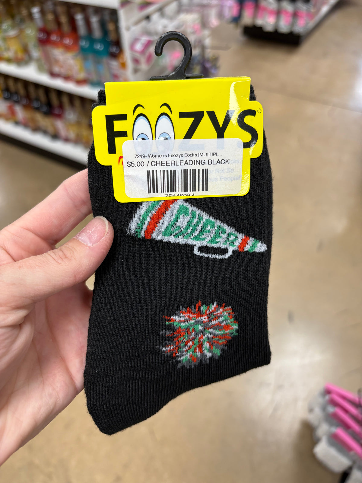 7249- Womens Foozys Socks [MULTIPLE PATTERNS]