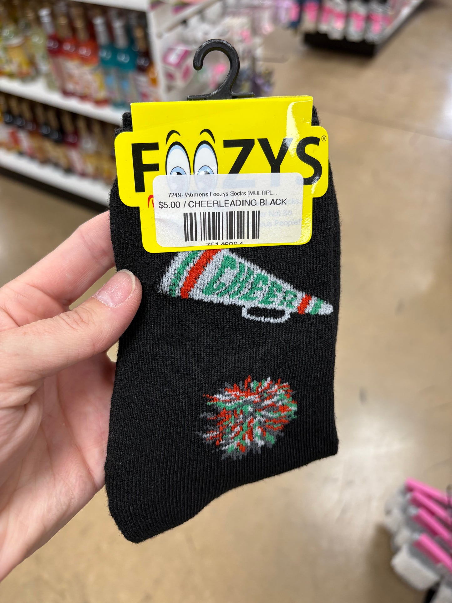 7249- Womens Foozys Socks [MULTIPLE PATTERNS]