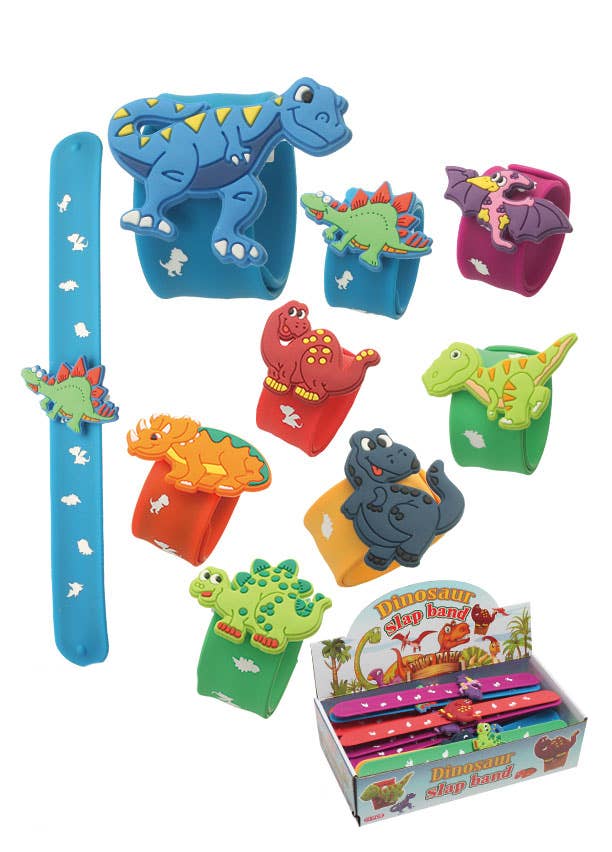 Dinosaur Slap Band Bracelets