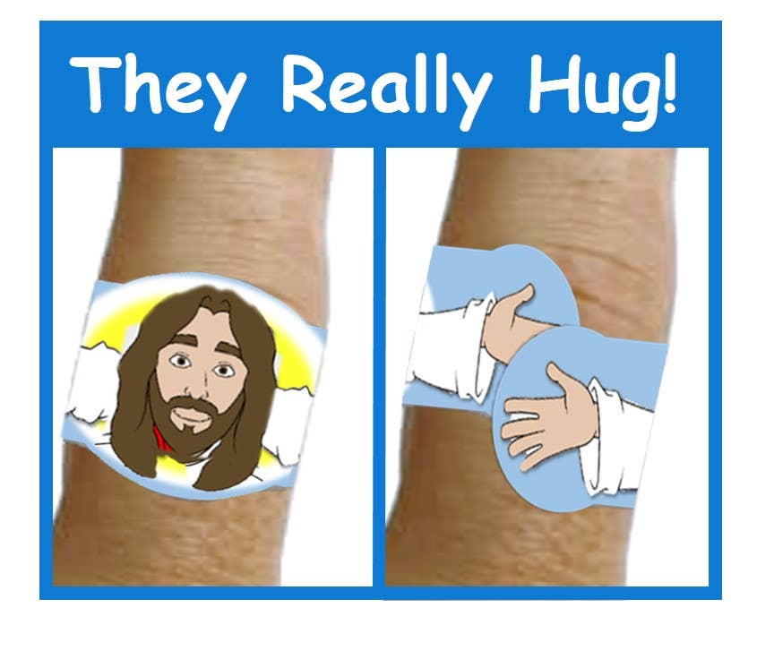 Healing Hugs Fun Novelty Jesus Bandages