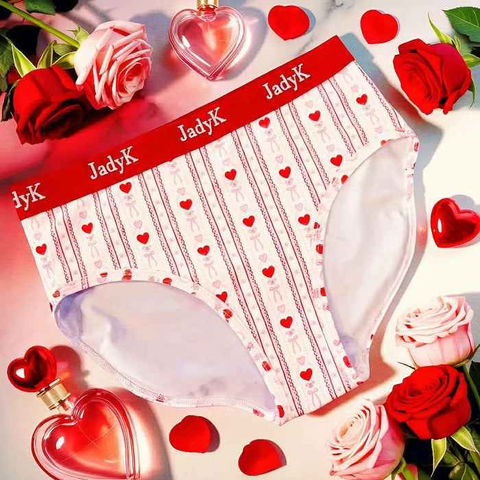 Arya Hip Hugging Briefs | Valentine | JadyK: Vintage Lace