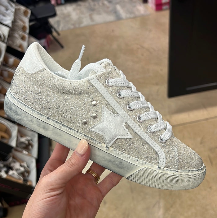 1407- Big Dipper Off White Sneakers by Corkys