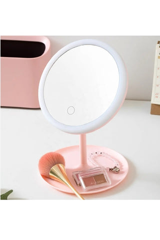 Magnifying LED Makeup Vanity Mirror