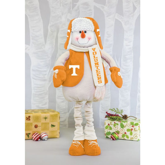 10153- Tennessee Frosty Mascot Stretch Leg Decor *TN COLLECTION*