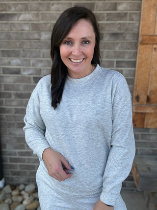 Scuba Cuffed Crewneck Pullover & Pants Set by Zenana *MULTIPLE COLORS*