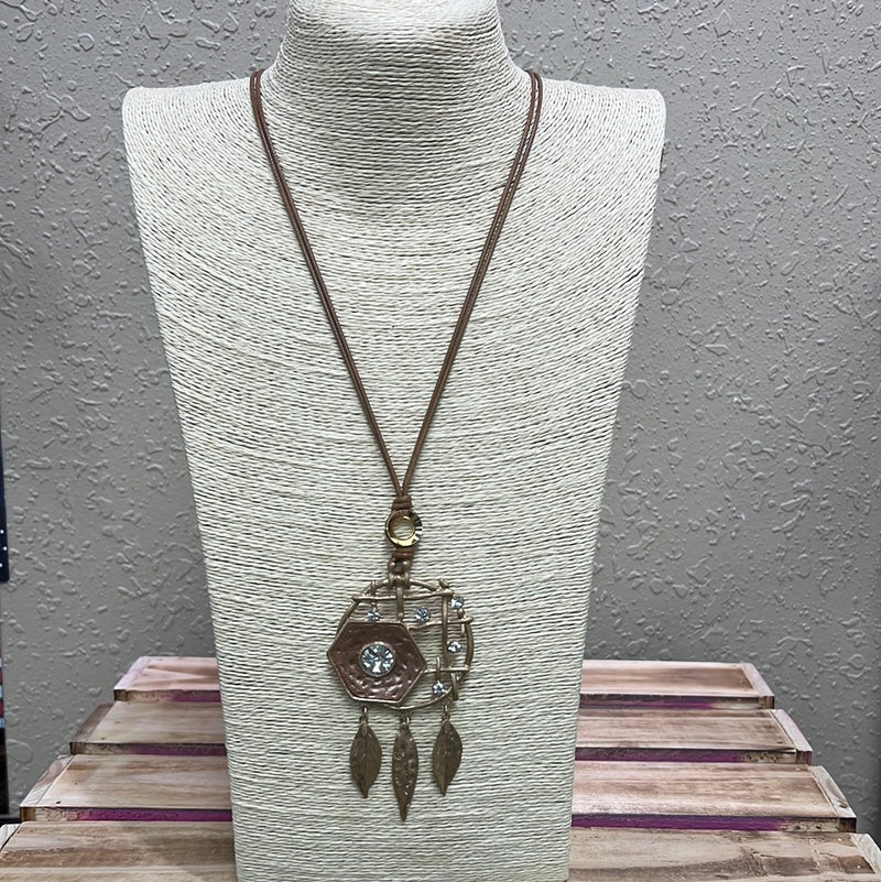 758- Dream Catcher Necklace