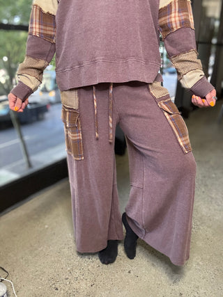 Mocha Relaxed Boho Pants | EASEL ATLANTA