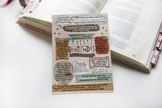 Beatitudes Tip-in Sheet