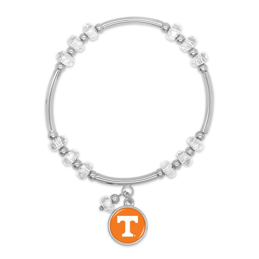 9824- Orange Bangle Bracelet w/ Pendant *TN COLLECTION*