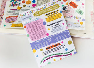 Take Every Thought Captive Tip-in Sheet