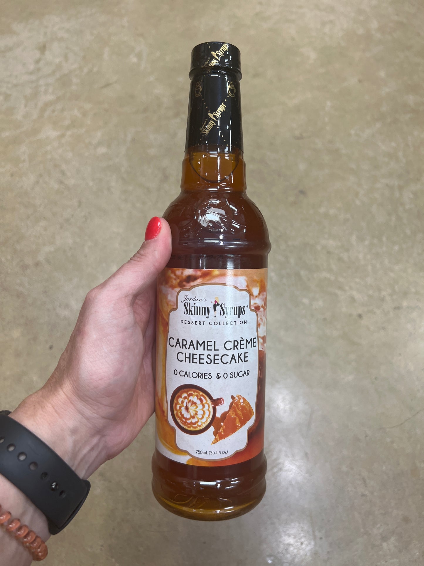 2548- Caramel Creme Cheesecake 750ml Skinny Syrup