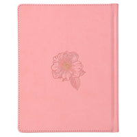 2487- Pink Hardcover Faux Leather KJV My Promise Bible