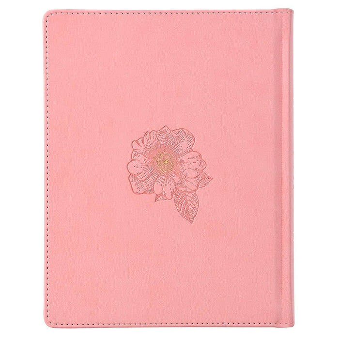 2487- Pink Hardcover Faux Leather KJV My Promise Bible