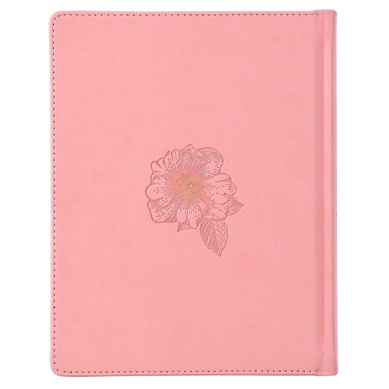 2487- Pink Hardcover Faux Leather KJV My Promise Bible