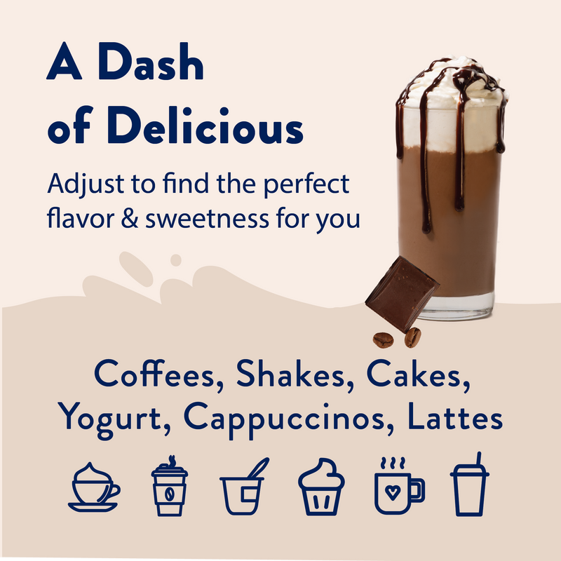 Naturally Sweetened Chocolate Mocha Syrup - 375ml