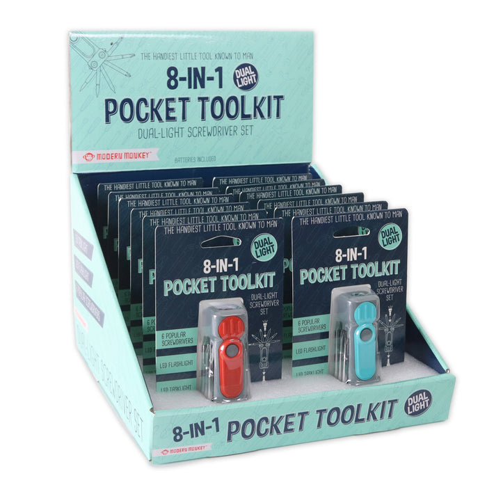 2495- Mondern Monkey 8-in-1 Pocket Toolkit