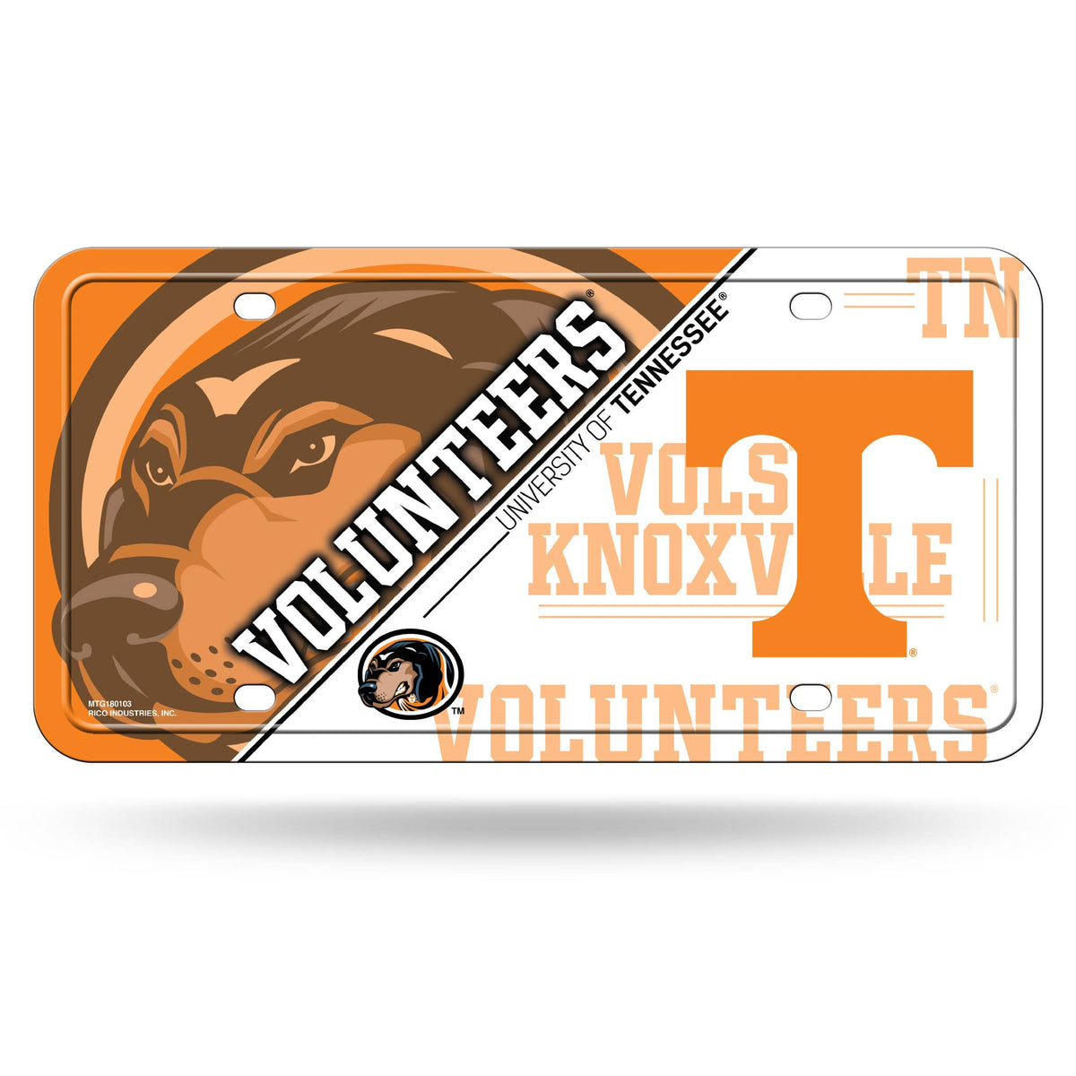 NCAA Tennessee Metal Auto Tag *TN COLLECTION*