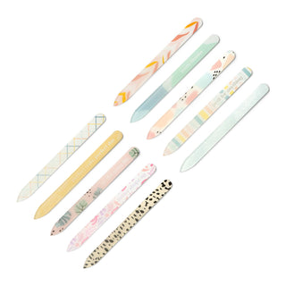 2503- Lemon Lavender Glass Nail Files