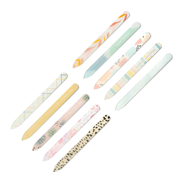 2503- Lemon Lavender Glass Nail Files