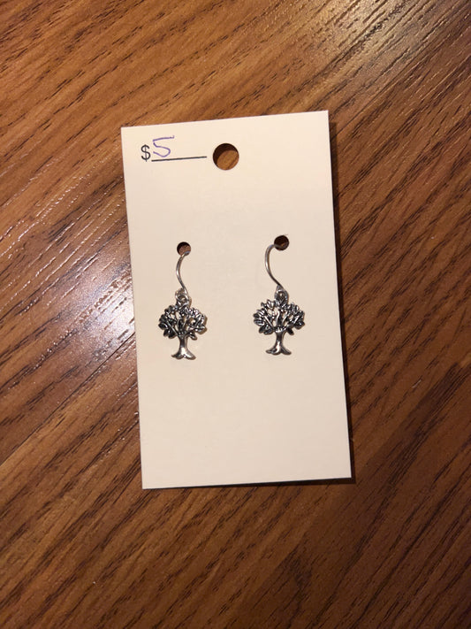 3110- Tree Small Dainty Earrings