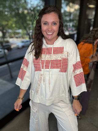 Desert Stripe Knit Top | EASEL ATLANTA