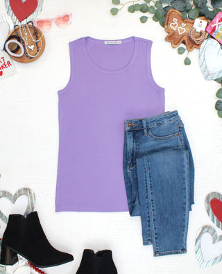 PREBOOK Ava Tank - Lavender
