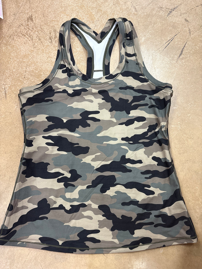 (19) Olive Camo Razorback Tank Top *FINAL SALE* DOORBUSTER*