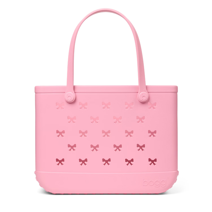 Pink Bow Original Bogg Bag